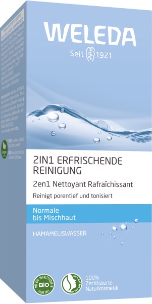 Weleda 2 in 1 Erfrischende Reinigung 100 ml
