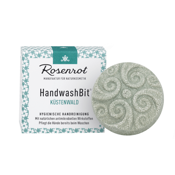 Rosenrot HandwashBit - Küstenwald 60 g (in Schachtel)