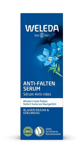 Weleda Anti-Falten Serum Blauer Enzian & Edelweiß 30ml