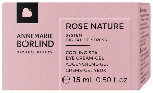 ANNEMARIE BÖRLIND ROSE NATURE COOLING SPA EYE CREAM-GEL 15ml