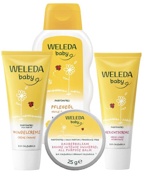 Weleda Parfümfreies Babypflege Set