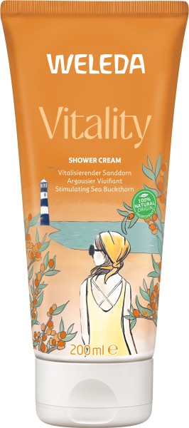 Weleda Vitality Shower Cream Sanddorn 200 ml