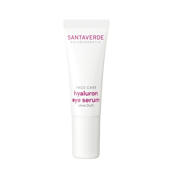 Santaverde FACE CARE hyaluron eye serum ohne Duft (Augenserum) 10 ml