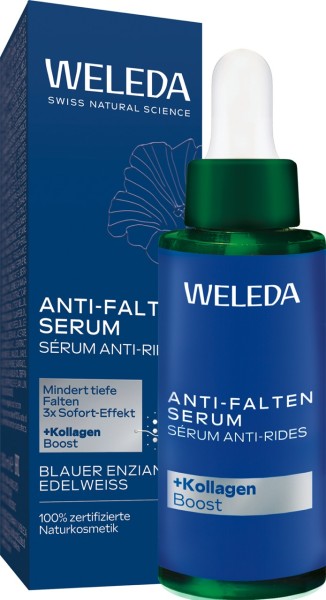 Weleda Anti-Falten Serum Blauer Enzian & Edelweiß 30ml