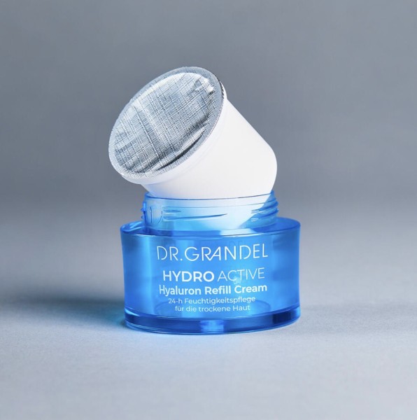 Dr. Grandel HYDRO ACTIVE Hyaluron Refill Cream 50 ml - NACHFÜLLPACKUNG