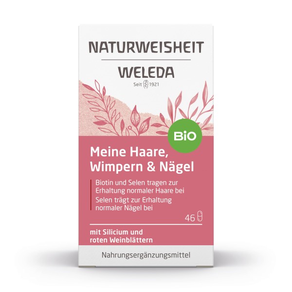 Weleda Naturweisheit Meine Haare, Wimpern & Nägel 46 STK