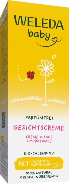 Weleda Calendula Gesichtscreme Parfümfrei 50 ml
