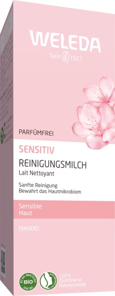 Weleda Sensitiv Reinigungsmilch Mandel 75ml