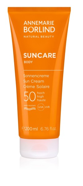 ANNEMARIE BÖRLIND SUNCARE BODY Sonnencreme LSF 50 - 200 ml