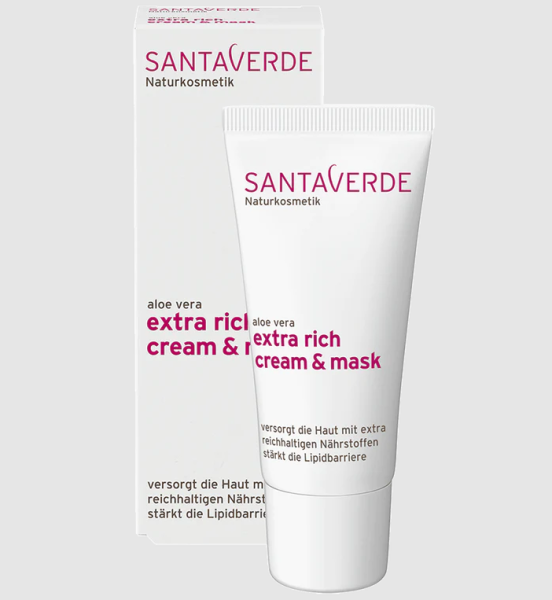 Santaverde Aloe Vera Extra Rich Cream & Mask 30 ml