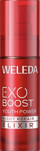 Weleda EXO Boost Youth Power Night Repair Elixier Granatapfel 30 ml