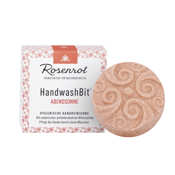 Rosenrot HandwashBit - Abendsonne 60 g (in Schachtel)
