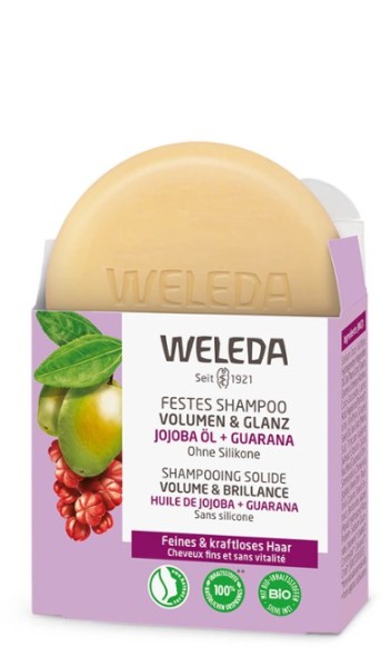 Weleda Festes Shampoo Volumen & Glanz 50gr