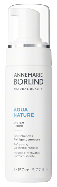 ANNEMARIE BÖRLIND AQUANATURE SYSTEM HYDRO erfrischendes Reinigungsmousse 150ml