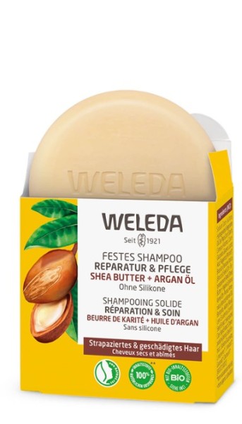 Weleda Festes Shampoo Reparatur & Pflege 50gr