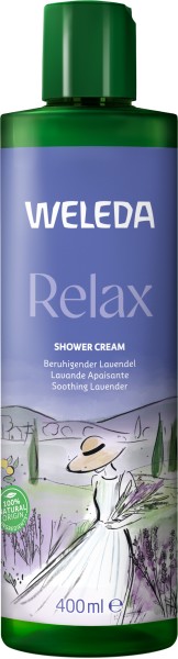 Weleda Relax Shower Cream Lavendel 400 ml