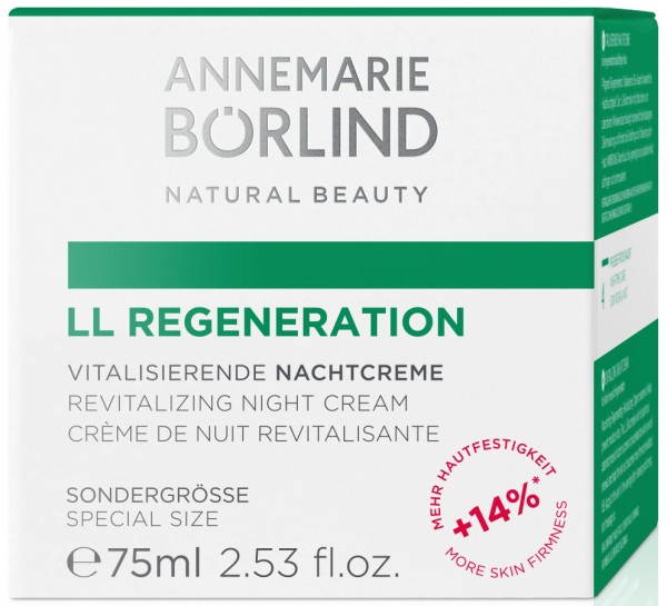 ANNEMARIE BÖRLIND LL REGENERATION SYSTEM VITALITY Vitalisierende Nachtcreme 75ml - Sondergröße