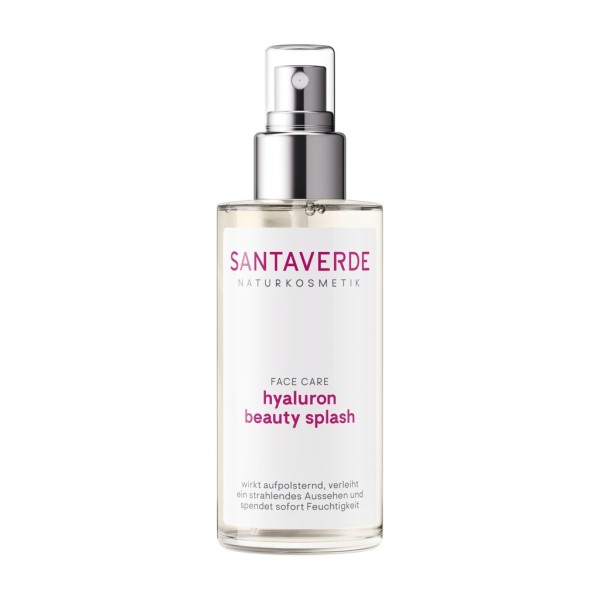 Santaverde FACE CARE hyaluron beauty splash (Gesichts- und Körperspray) 100 ml