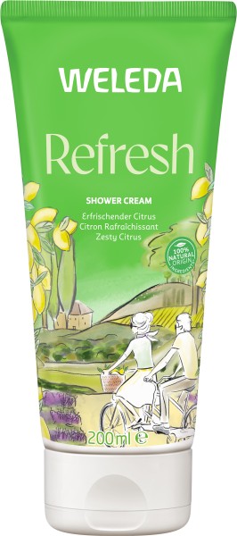Weleda Refresh Shower Cream Citrus 200 ml