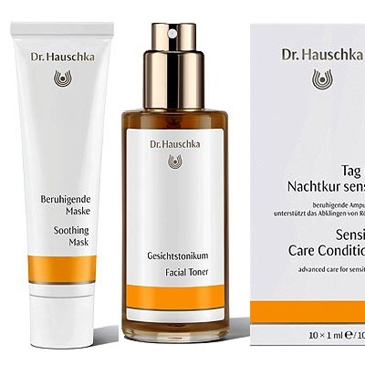 Dr. Hauschka 3in1 Set Beruhigende Maske & Hautkur Sensitiv & Gesichtstonikum