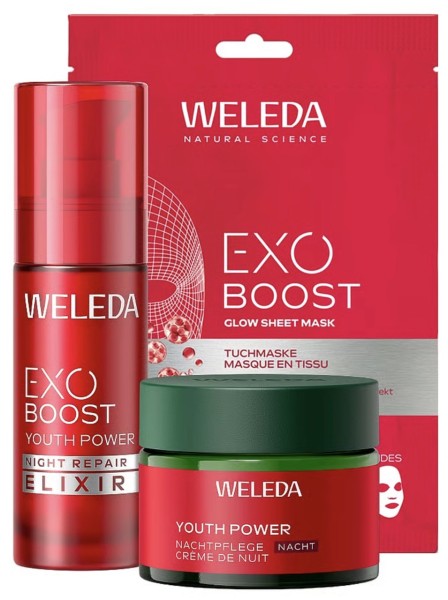 Weleda Youth Power Beauty Night Bundle Granatapfel
