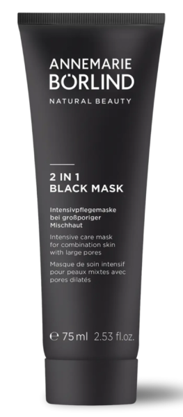 ANNEMARIE BÖRLIND 2 IN 1 BLACK MASK 75 ml