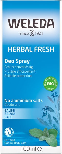 Weleda Herbal Fresh Deo Spray 100 ml