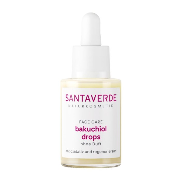 Santaverde FACE CARE bakuchiol drops (Regenerierendes Gesichtsserum) 30 ml
