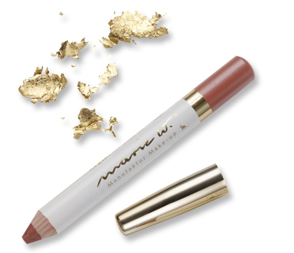 marie w. Natur Lippenstift LotusHolz 1-3 mit echtem Gold 2,5 g