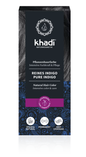 Khadi Pflanzenhaarfarbe Reines Indigo