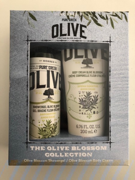 Korres Olive Blossom Collection Duschgel & Körpermilch Spar Set