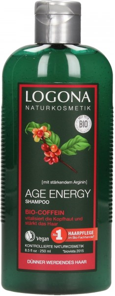 Logona Age Energy Shampoo Bio Coffein 250ml