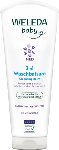 Weleda Med 3in1 Waschbalsam Weisse Malve 200 ml