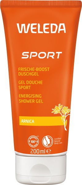 Weleda Sport Frische-Boost Duschgel Arnika 200 ml