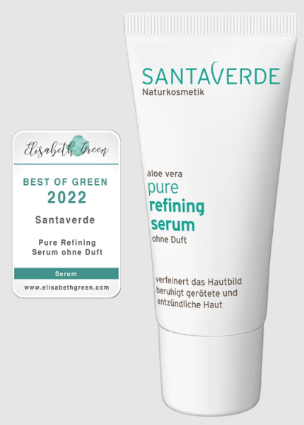 Santaverde pure refining serum ohne Duft 30ml