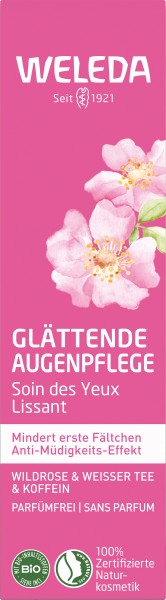 Weleda Glättende Augenpflege Wildrose & Weißer Tee 12 ml