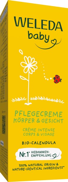 Weleda Calendula Pflegecreme Körper & Gesicht 30 ml