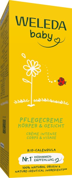 Weleda Calendula Pflegecreme Körper & Gesicht 75 ml