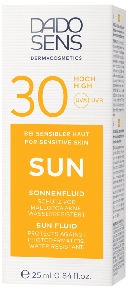 DADO SENS SUN SONNENFLUID SPF 30 25ml Reisegröße