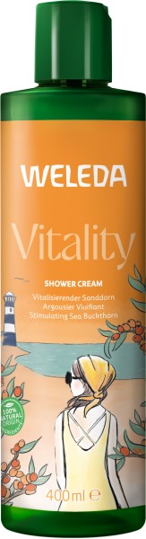 Weleda Vitality Shower Cream Sanddorn 400 ml