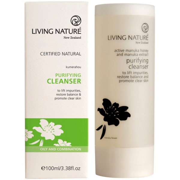 Living Nature Klärendes Reinigungsgel 100ml Purifying Cleanser