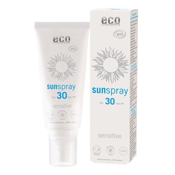 Eco Sonnenspray Sensitive Lsf 30 100 ml