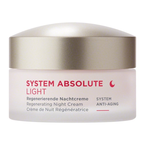 ANNEMARIE BÖRLIND SYSTEM ABSOLUTE Regenerierende Nachtcreme light 50 ml