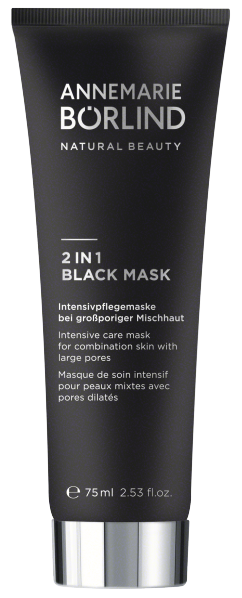 ANNEMARIE BÖRLIND 2 IN 1 BLACK MASK 75ml