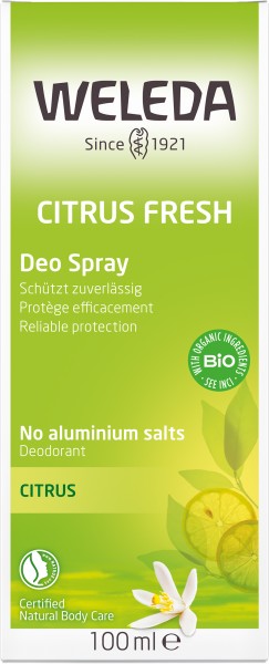 Weleda Citrus Fresh Deo Spray 100 ml