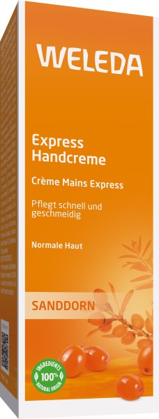 Weleda Express Handcreme Sanddorn 50 ml