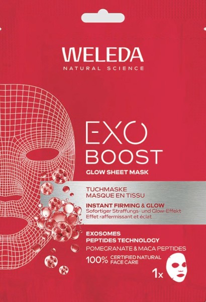 Weleda Exo Tuchmaske Granatapfel 20 ml