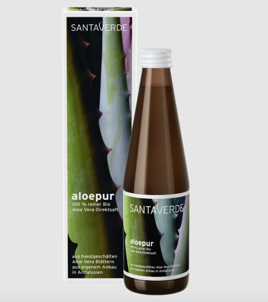 Santaverde Aloe Vera Pur Direktsaft Aloepur 330 ml