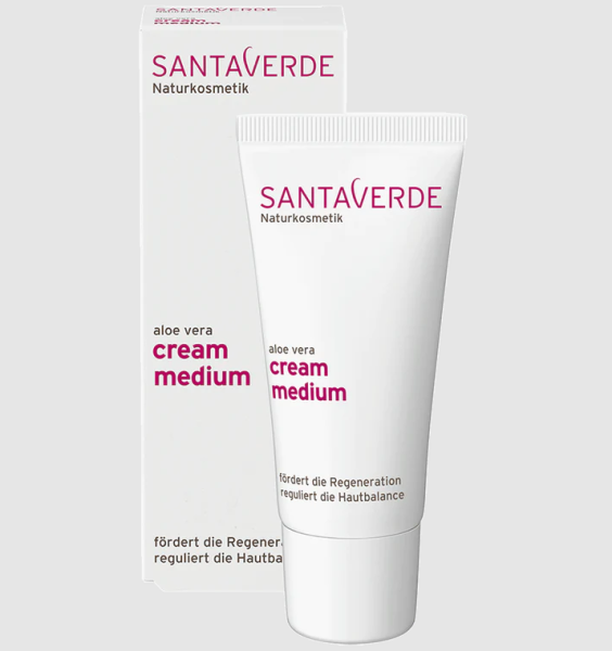 Santaverde Basis Gesichtspflege Aloe Vera Creme Medium 30 ml Ökotest