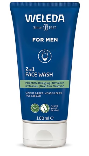Weleda FOR MEN 2in1 Face Wash 100ml Reinigung